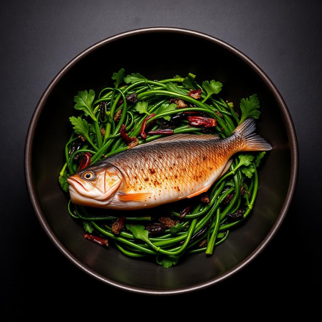 Lengalenga with Smoked Fish